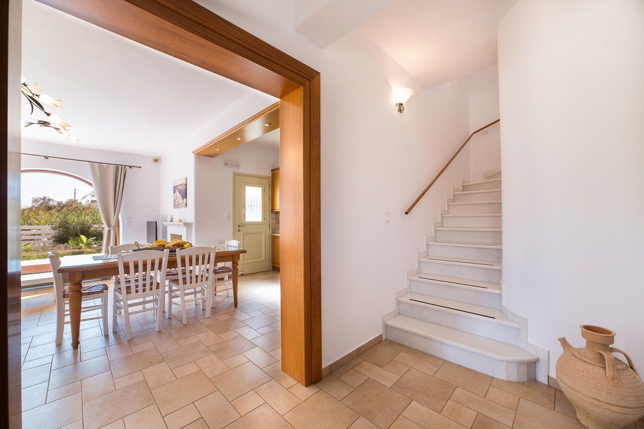Villa San Dimitrio House On The Beach Логарас Екстер'єр фото