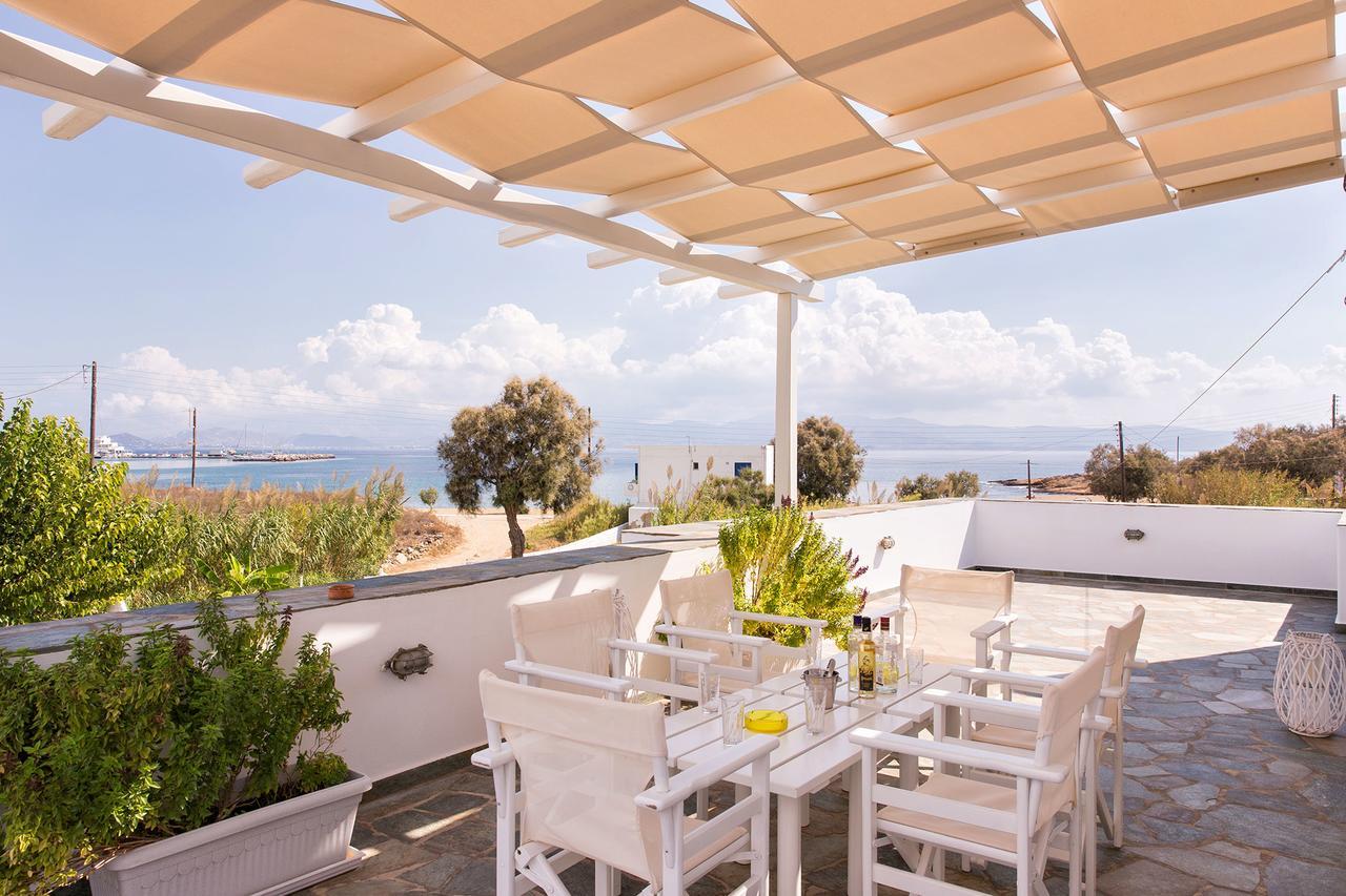 Villa San Dimitrio House On The Beach Логарас Екстер'єр фото