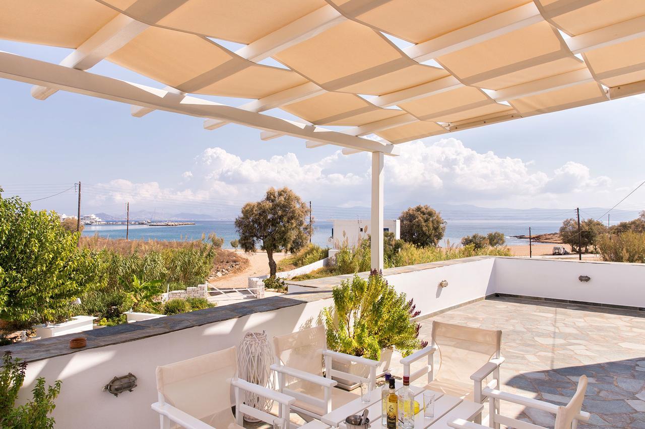 Villa San Dimitrio House On The Beach Логарас Екстер'єр фото