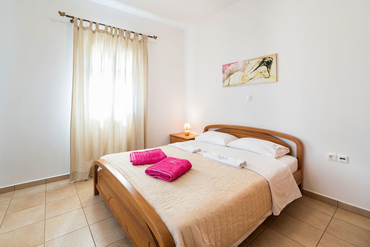 Villa San Dimitrio House On The Beach Логарас Екстер'єр фото