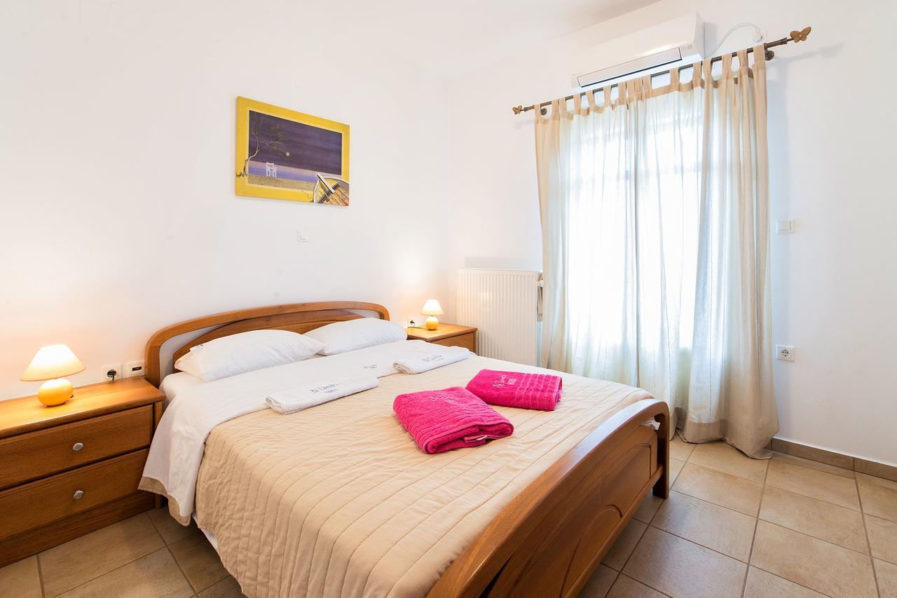 Villa San Dimitrio House On The Beach Логарас Екстер'єр фото